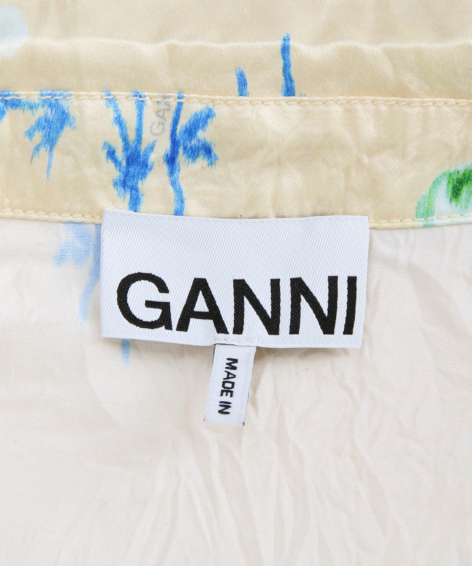 GANNI】Crinkled Satin Onepiece ｜ ADAM ET ROPE' | アダムエロペ ...