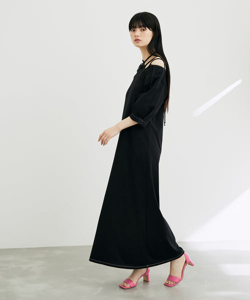 ADAM ET ROPÉ FEMME / 【MURRAL】Ivy half sleeve dress