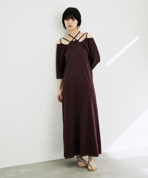 ADAM ET ROPÉ FEMME / 【MURRAL】Ivy half sleeve dress