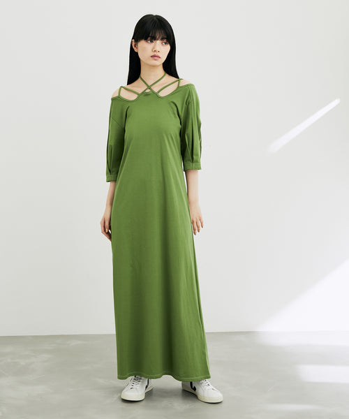 ADAM ET ROPÉ FEMME / 【MURRAL】Ivy half sleeve dress (ワンピース ...