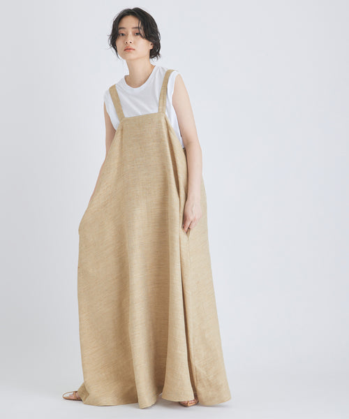 ADAM ET ROPÉ FEMME / 【sana】Epuron Dress (Linen Twill