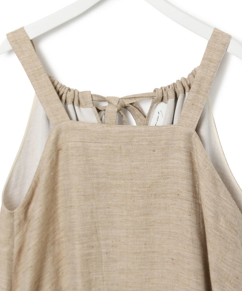 ADAM ET ROPÉ FEMME / 【sana】Epuron Dress (Linen Twill