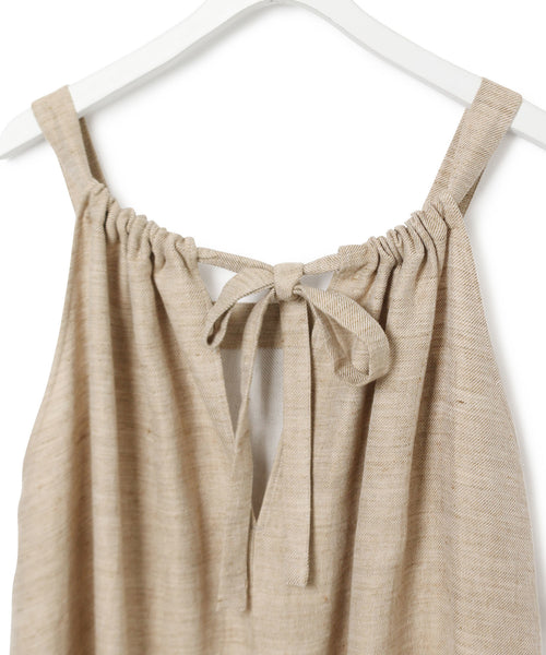 ADAM ET ROPÉ FEMME / 【sana】Epuron Dress (Linen Twill