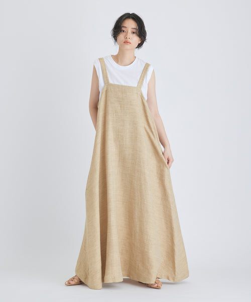 ADAM ET ROPÉ FEMME / 【sana】Epuron Dress (Linen Twill