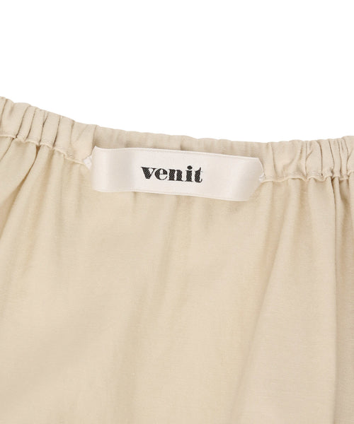 【VENIT】SILK COTTON PRODUCTDYEING ワンピース