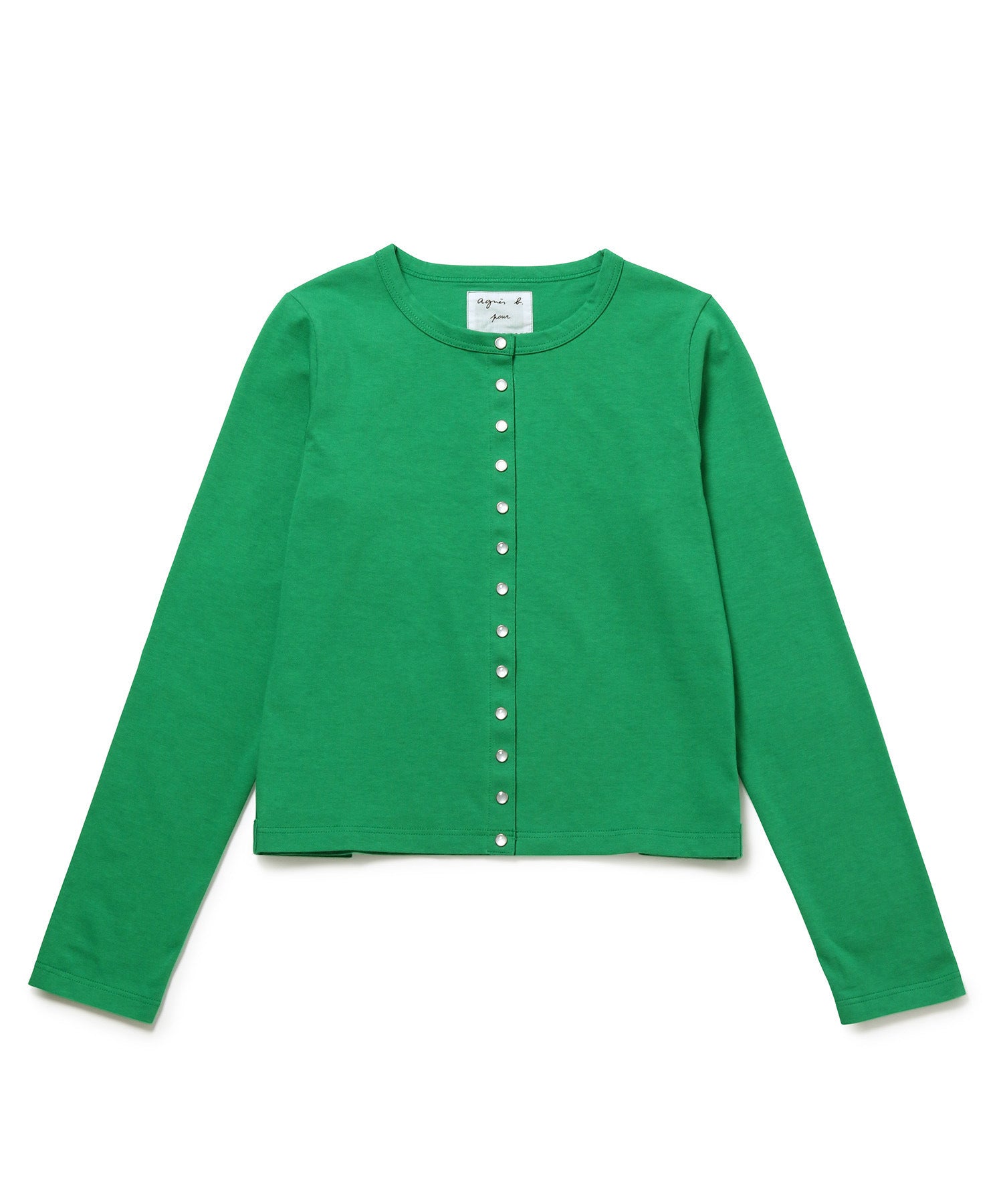 agnes b. pour ADAM ET ROPE'】CARDIGAN PRESSIONS Jersey ｜ ADAM ET ...