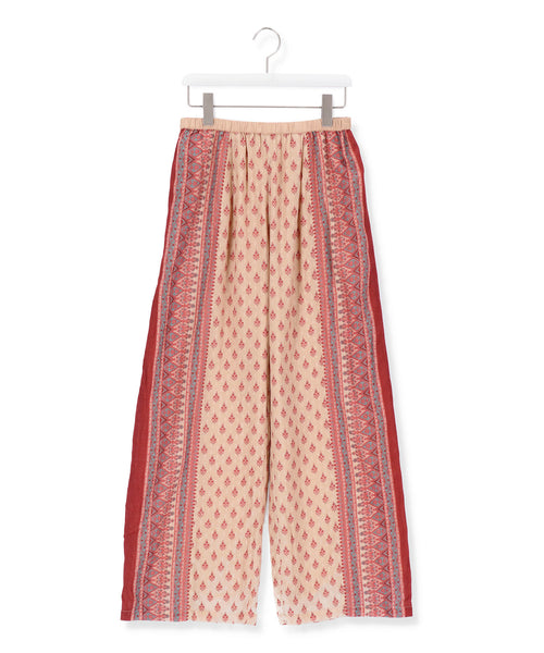 ADAM ET ROPÉ FEMME / 【Sara mallika】HANKY ETHNIC PRINT PANTS