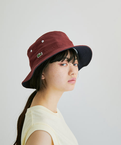 ADAM ET ROPÉ FEMME / 【LACOSTE】リバーシブルサファリハット (帽子