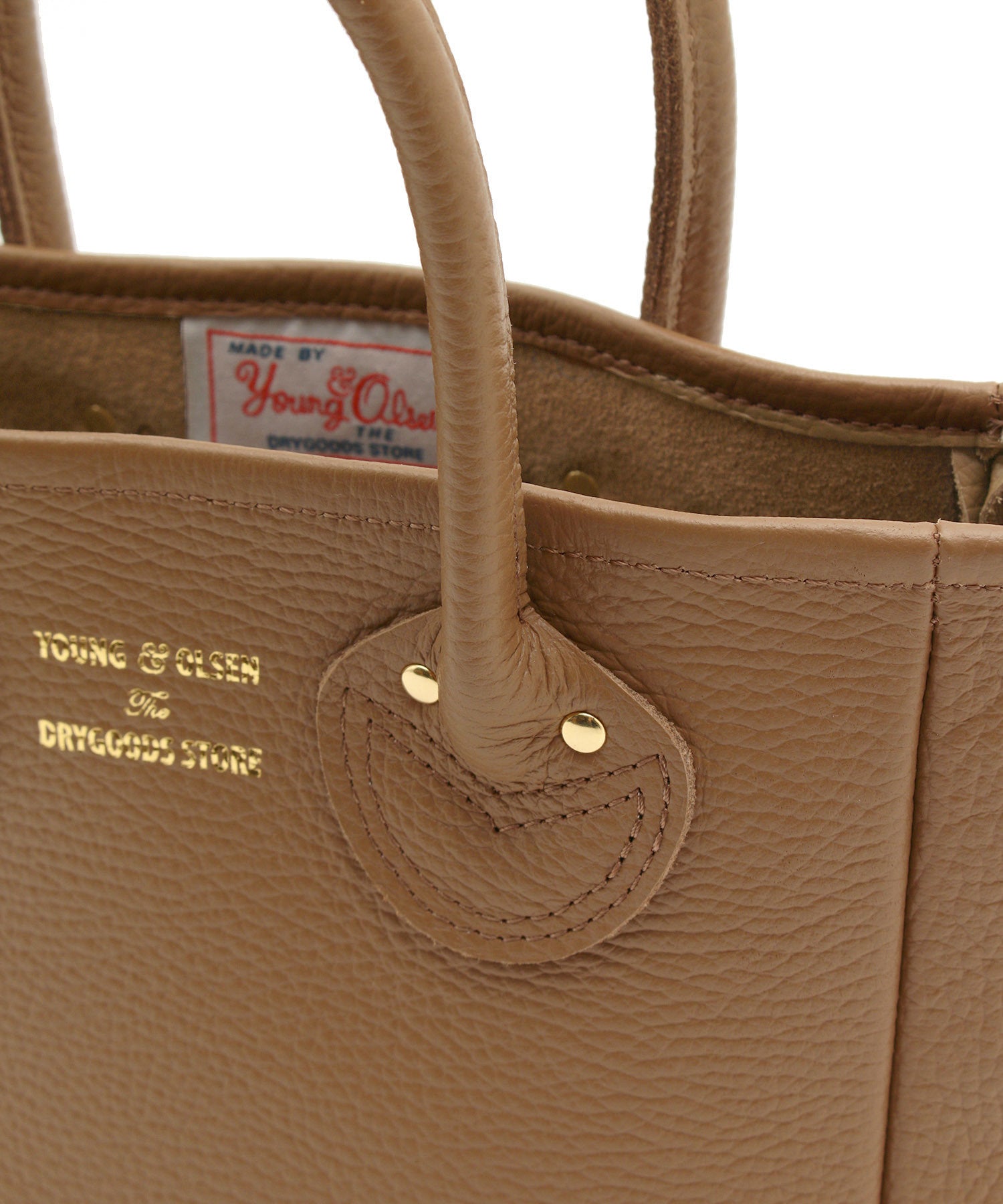 YOUNG&OLSEN】別注 EMBOSSED LEATHER TOTE S ｜ ADAM ET ROPE