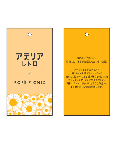 ROPÉ PICNIC / アデリアレトロ×ROPE' PICNIC/レトロ柄ワンピース