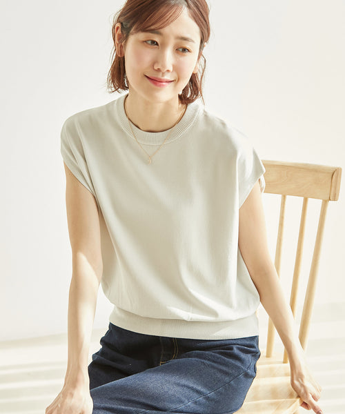 ROPÉ PICNIC / Beauty knit/【WEB限定】ウエストマークフレンチニット