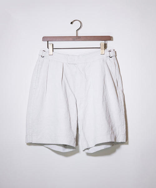 最低価格 OUTIL PANTALON DANKERQUE ウティ リネンショーツ パンツ