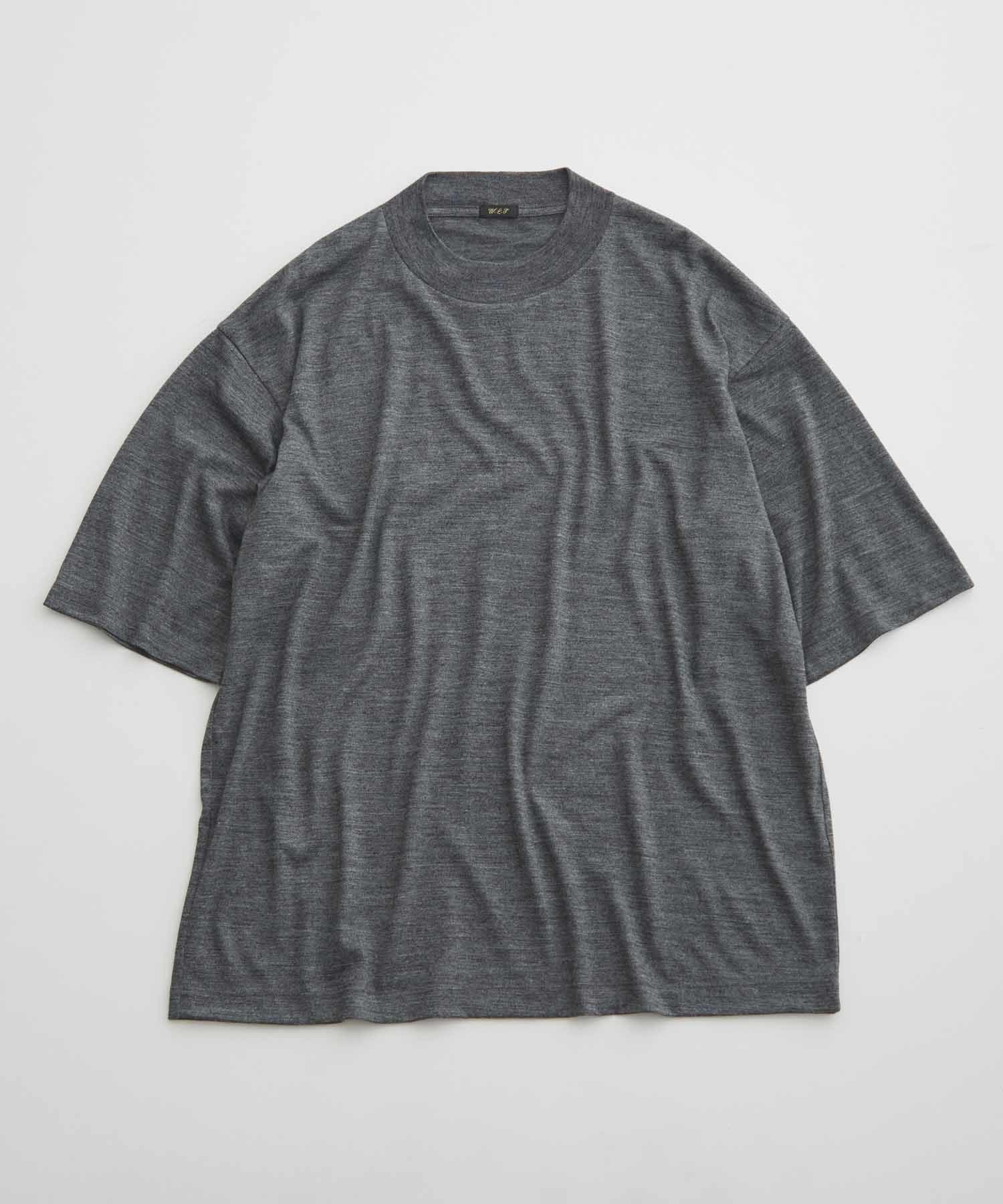 WILD LIFE TAILOR】Mt.Breath ウール天竺 モックネックTEE ｜ ADAM ET ...