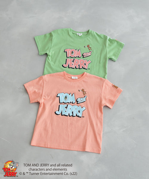 ROPÉ PICNIC KIDS / 【KIDS】【TOM and JERRY】 カラーロゴTシャツ