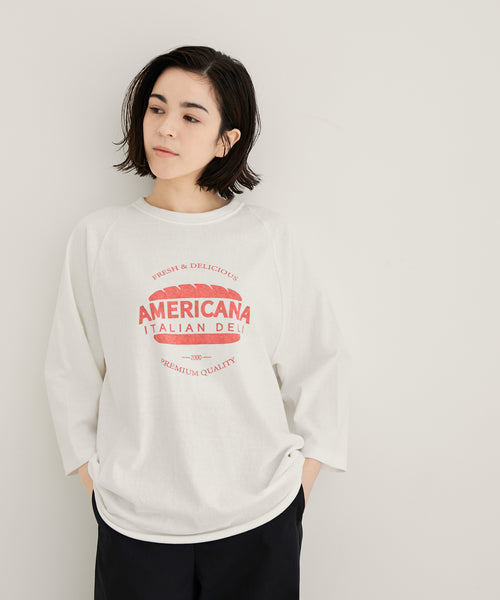 SALON adam et ropé / 【Americana】ベースボールTシャツ (トップス