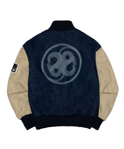 bonjour records / Richardson DENIM VARSITY JACKET (ジャケット