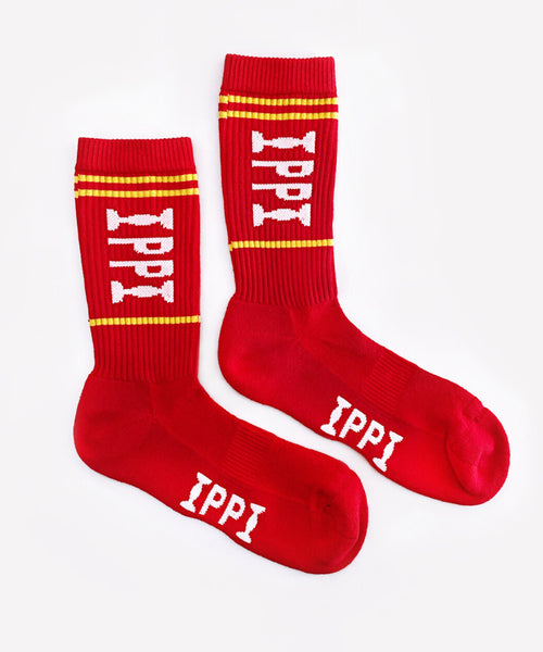 bonjour records / 【PUBLIC POSSESSION】Logo Stripe Socks (レッグ