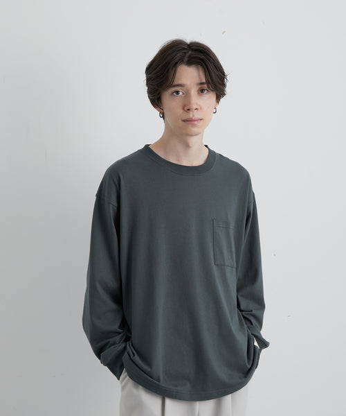 JUNRed / オーガニックコットンロングTシャツ (トップス / Tシャツ