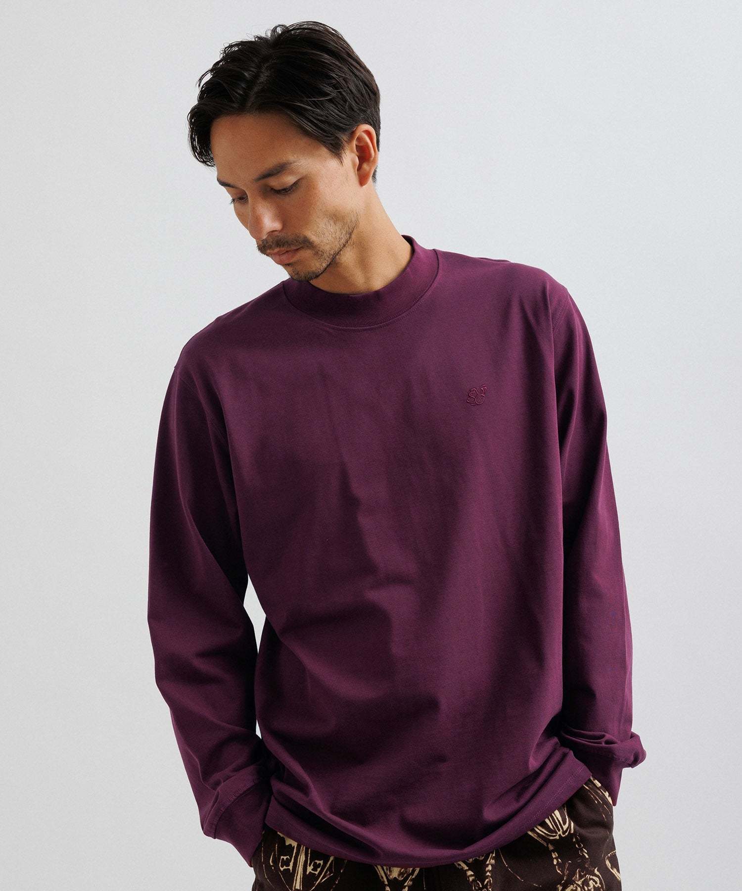 Dekalb Heavyweight Mockneck LS Tee｜J'aDoRe JUN ONLINE OUTLET