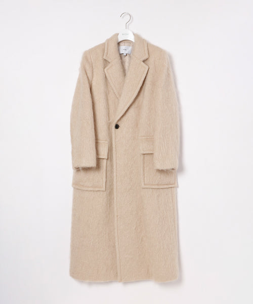 BIOTOP(ビオトープ) / WOMENS【HYKE】MOHAIR DOUBLE-BREASTED COAT ...