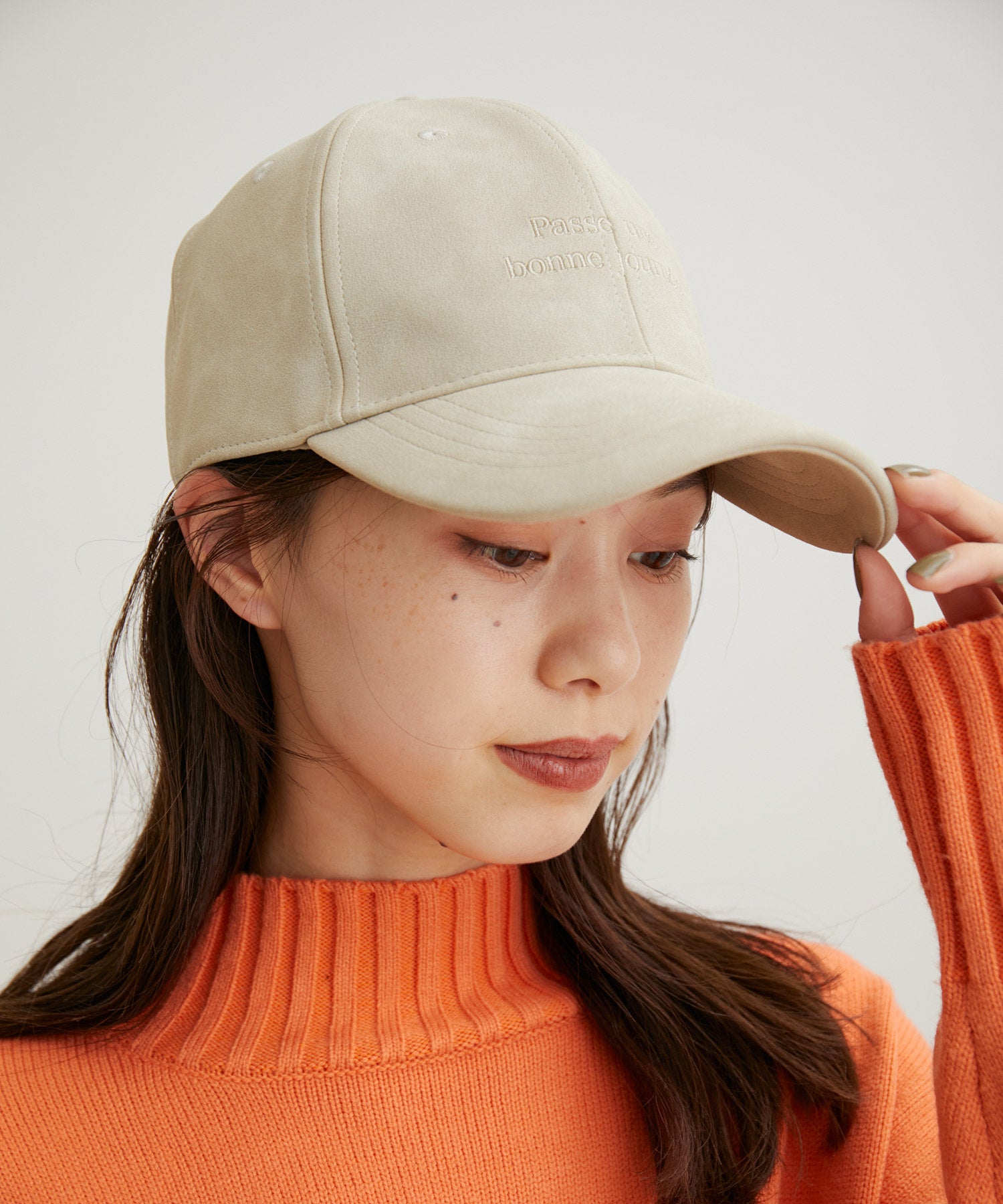 スエード刺繍CAP｜J'aDoRe JUN ONLINE OUTLET｜ジャドール ジュン