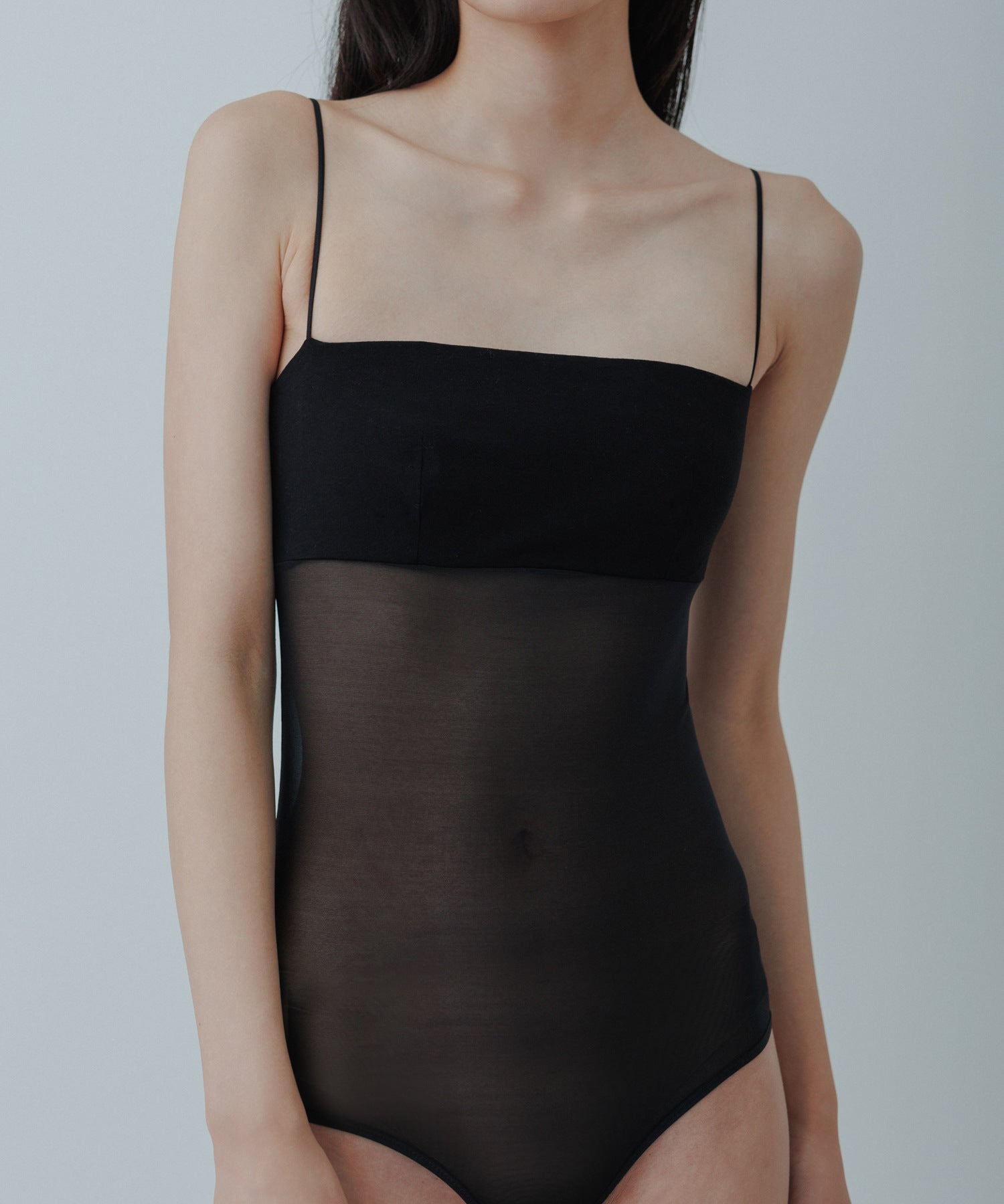 店舗在庫 - WOMENS【yo BIOTOP】Cotton mesh bodysuit - ブラック (01 ...