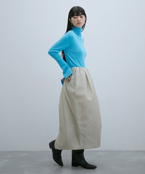 ADAM ET ROPÉ FEMME / 【AMOMENTO】SHEER PADDED ROUND SKIRT