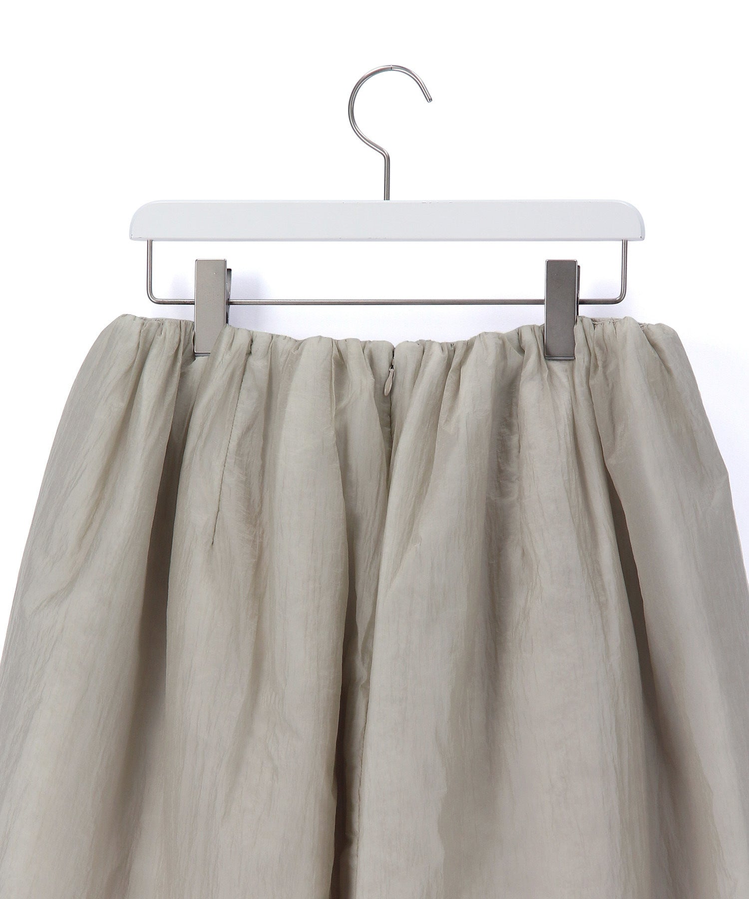 【AMOMENTO】SHEER PADDED ROUND SKIRT ｜ ADAM ET