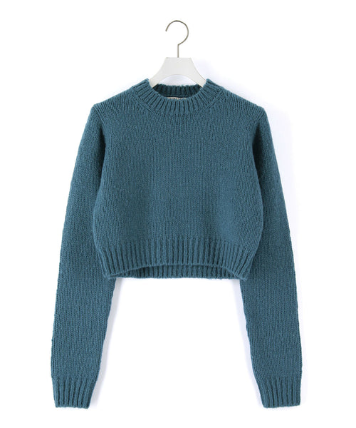 ADAM ET ROPÉ FEMME / 【AURALEE】WOOL BABY CAMEL BRUSHED YARN KNIT