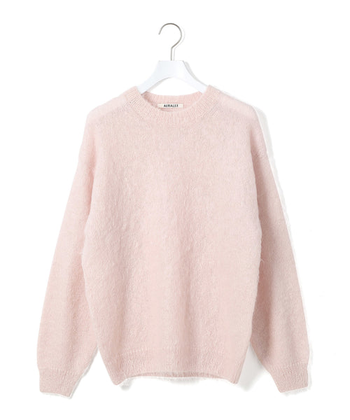 ADAM ET ROPÉ FEMME / 【AURALEE】BRUSHED SUPER KID MOHAIR KNIT PULL