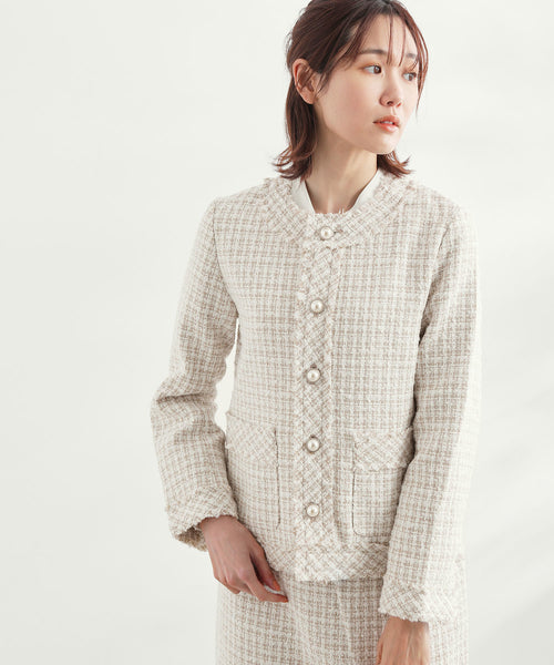 MIXXO ツイードジャケット