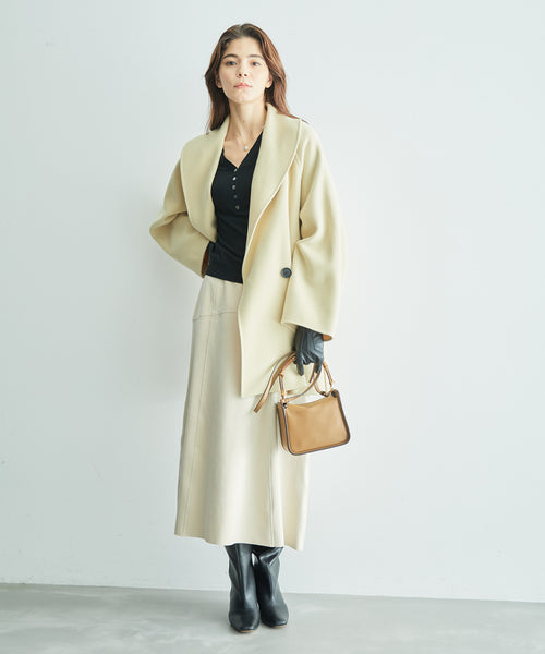 ぽめさま MaxMara アンサンブルニットセット ウール100%-