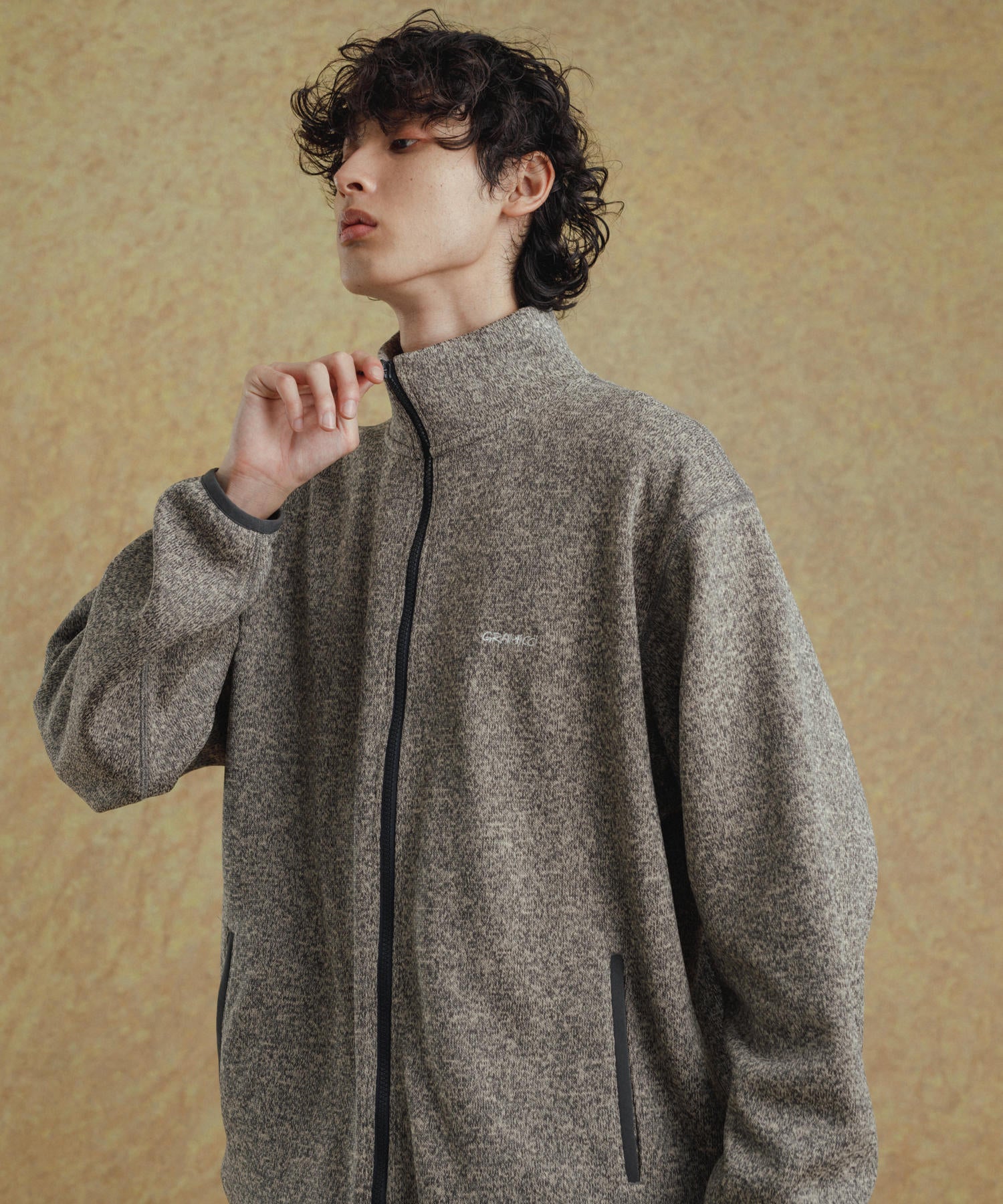 GRAMICCI】別注 BONDING KNIT FLEECE TRACK JKT ｜ ADAM ET ROPE