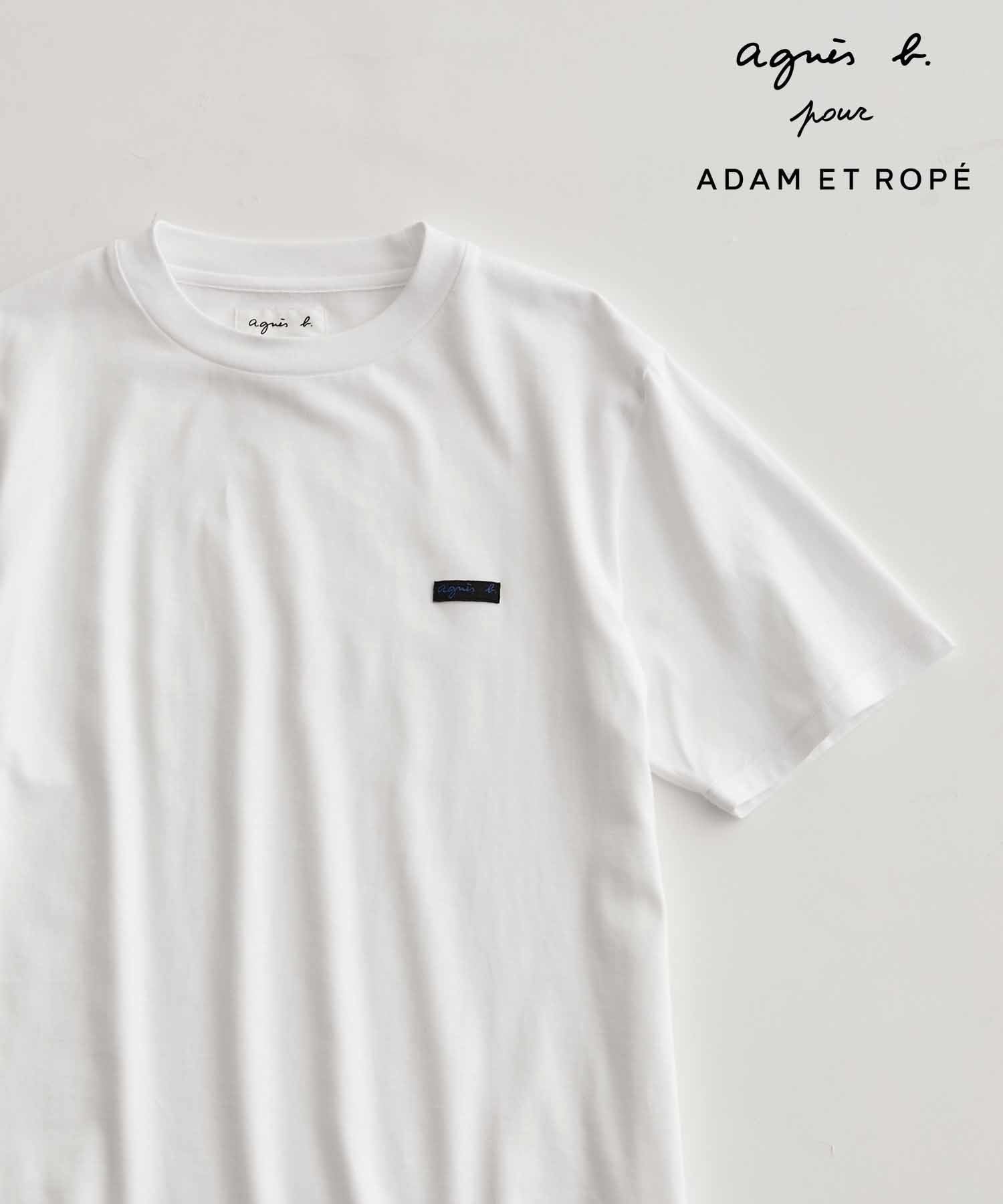 agnes b. pour ADAM ET ROPE'】ワッペン刺繍 Tシャツ ｜ ADAM ET ROPE
