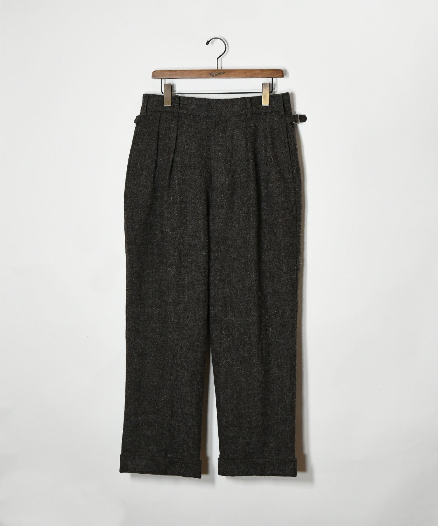 【A.PRESSE】Tweed Two Tack Trousers ｜ ADAM ET ROPE 