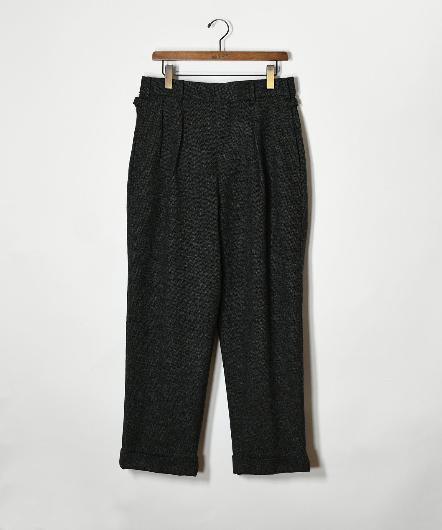 A.PRESSE】Tweed Two Tack Trousers ｜ ADAM ET ROPE' | アダムエロペ 