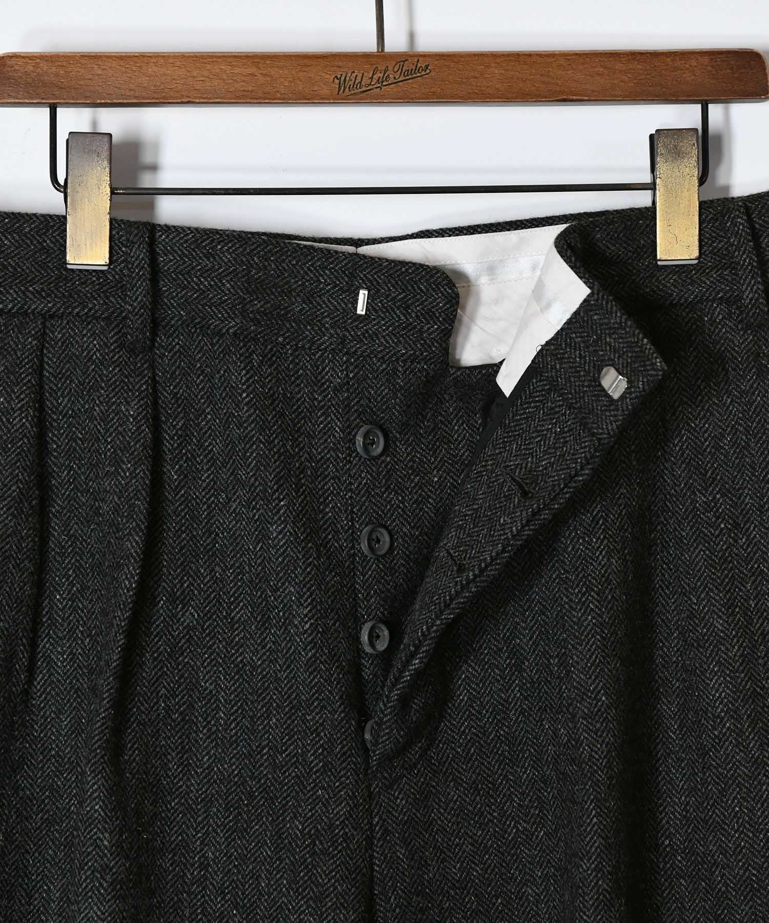 A.PRESSE】Tweed Two Tack Trousers ｜ ADAM ET ROPE