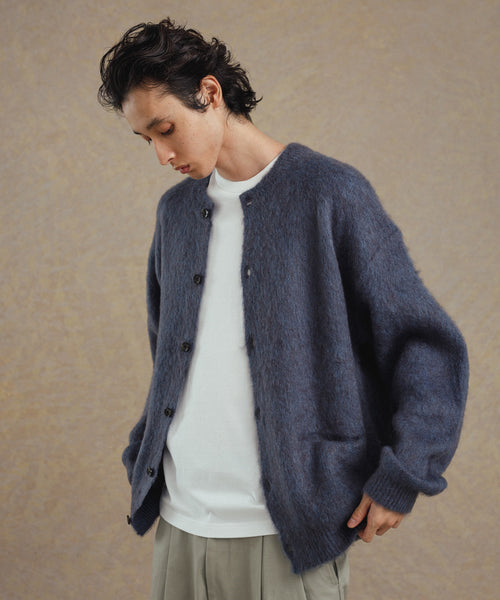 ADAM ET ROPÉ HOMME / モヘアミックス オーバーサイズ クルーネック ...