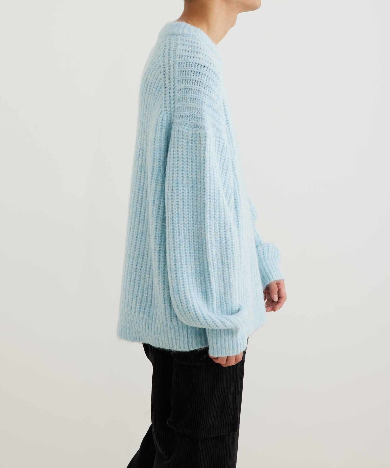 パメオポーズ◇イエロー◇ケーブルニット◇Angola Mix Knit Top ...