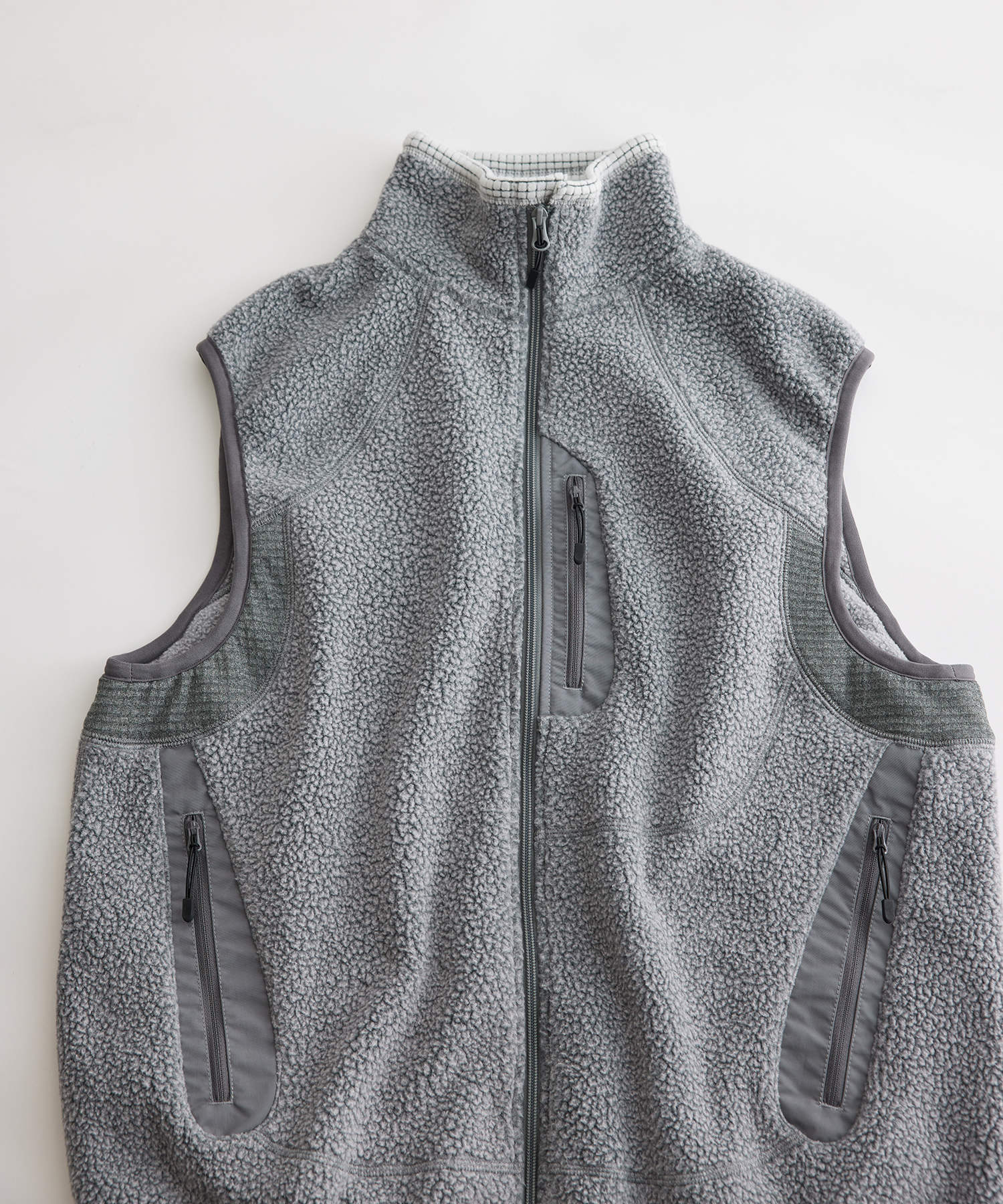 【WOOLRICH /ウールリッチ】POWER GRID VEST　ナチュラル