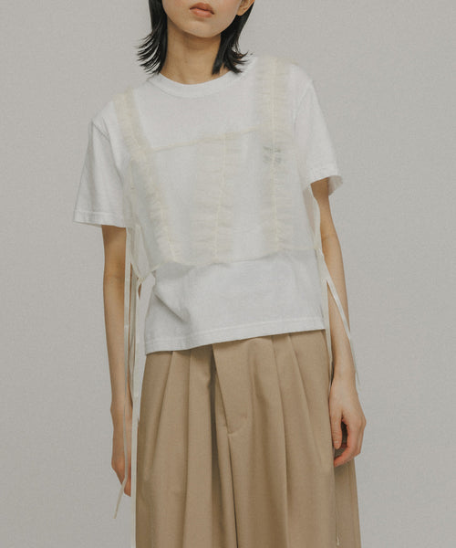 M TO R / ［BLOUSE］ORGANDY LAYERED TOPS (トップス / キャミソール 