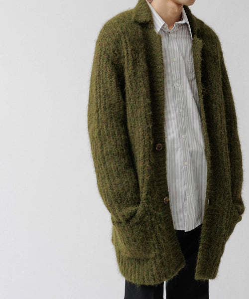 M TO R / ［BLOUSON］OUTERLIKE KNIT CARDIGAN (ジャケット/アウター