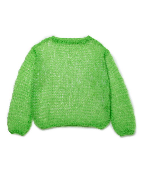 M TO R / ［TOPS］MOHAIR FISHNET HAND KNIT (トップス / ニット