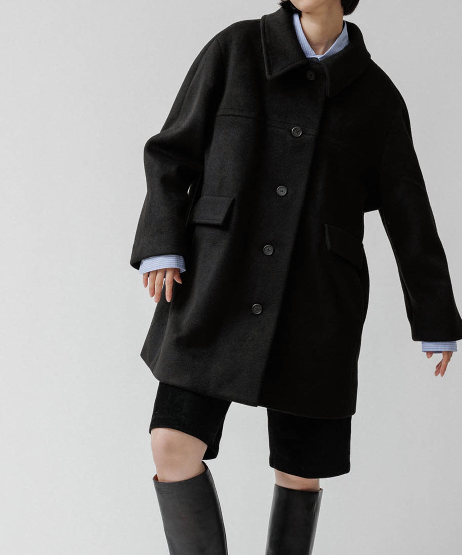 COAT］SOUTIEN COLLAR SINGLE COAT｜J'aDoRe JUN ONLINE OUTLET