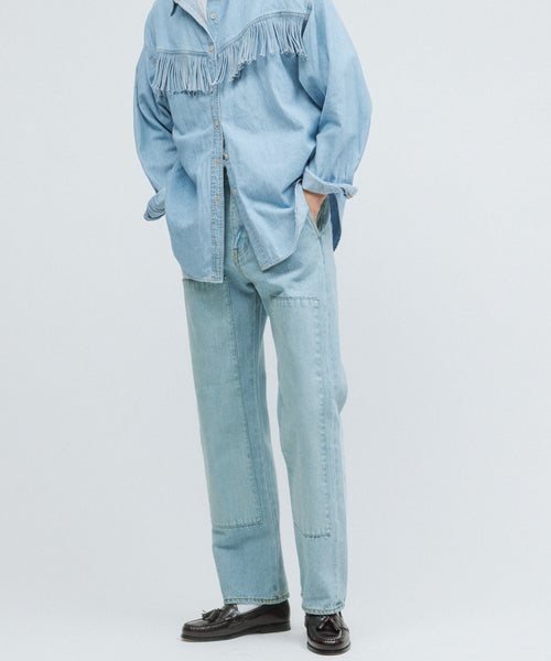 M TO R / ［PANTS］DOUBLEKNEES STRAIGHT DENIM (パンツ / デニム