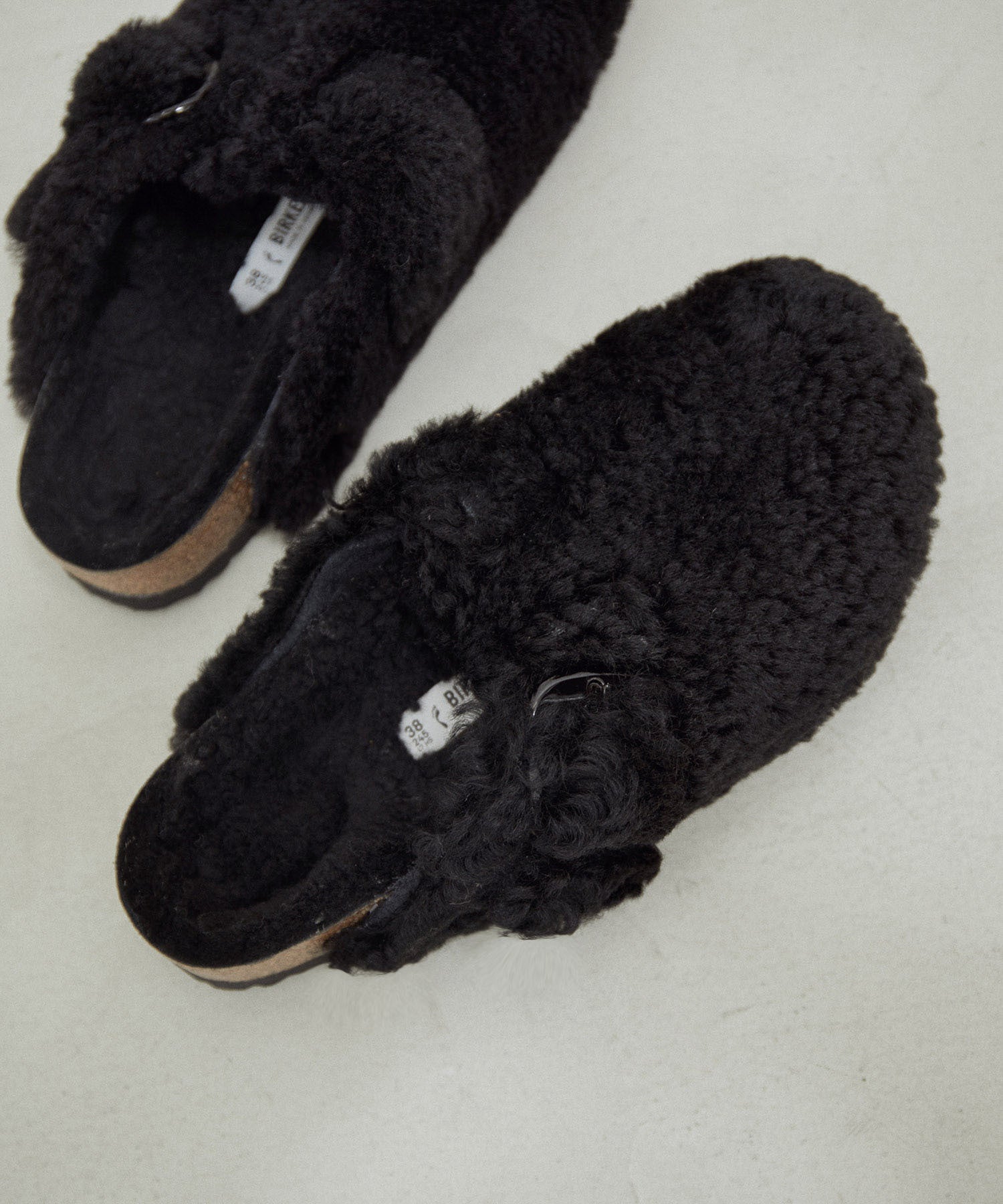 BIRKENSTOCK】Boston Big Buckle Shearling Teddy ｜ SALON adam et