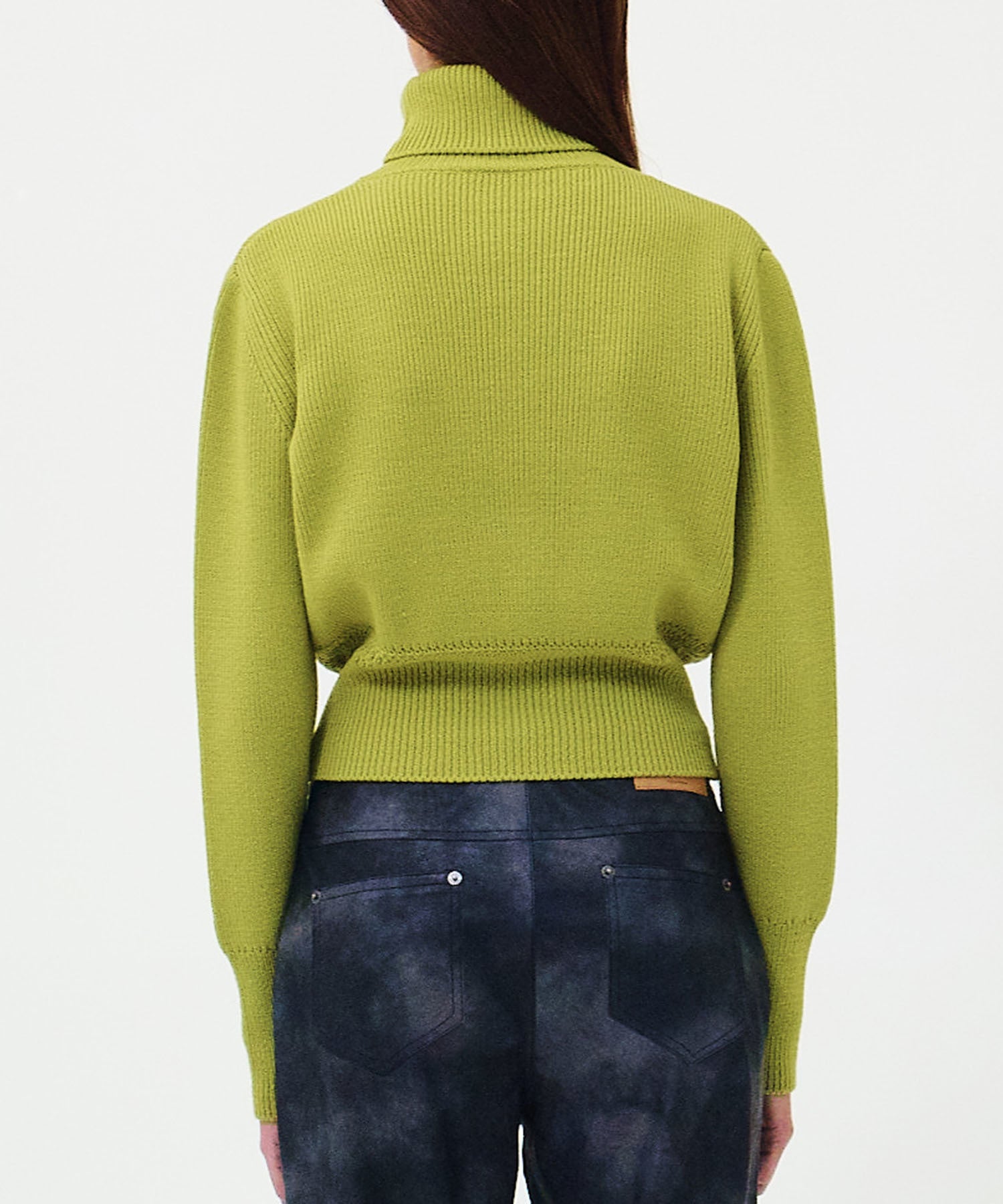 TheOpen Product】RIBBED TURTLENECK KNIT PULLOVER｜J'aDoRe JUN