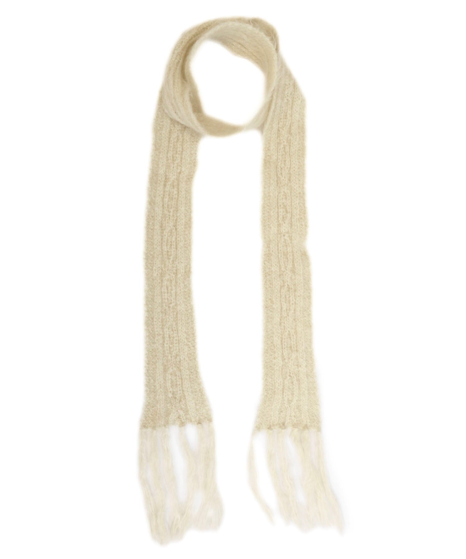 TheOpen Product】KID-MOHAIR FRINGE SCARF｜J'aDoRe JUN ONLINE