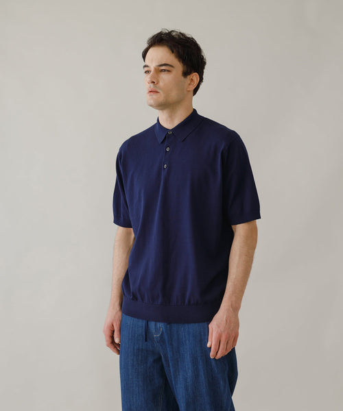 SATURDAYS NYC ゴルフSWITCH POLO ブラックS ポロ-