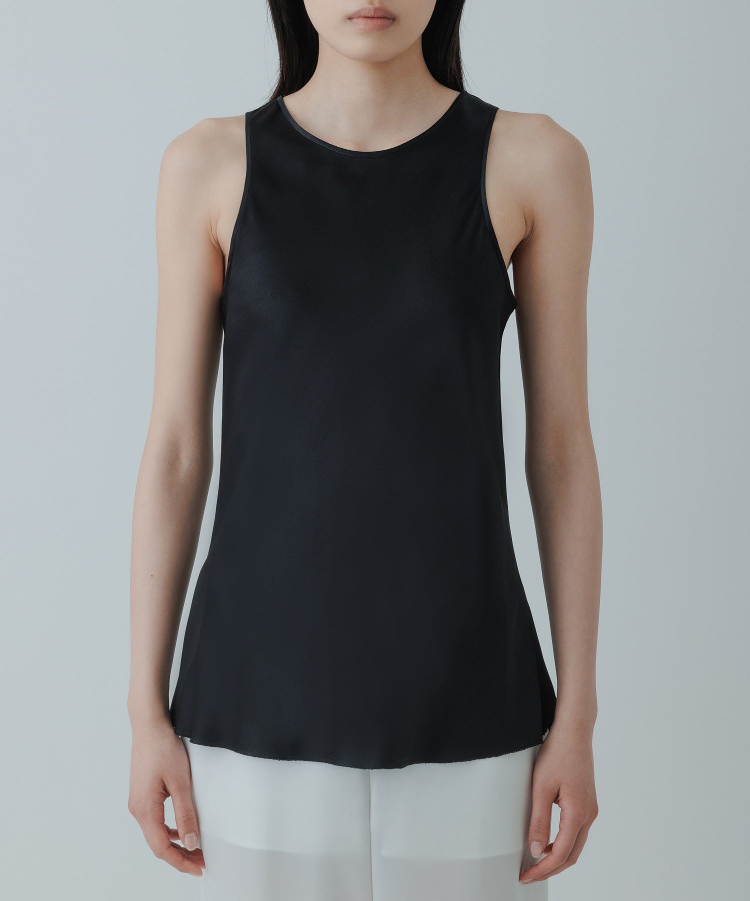 WOMENS【yo BIOTOP Lingerie】silk tank top-